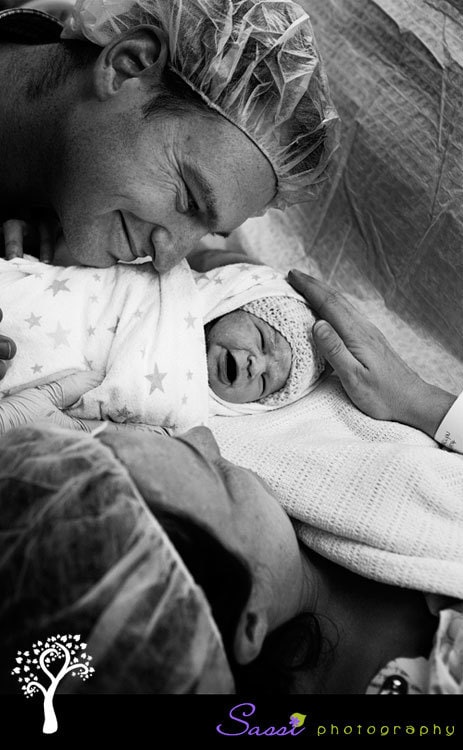 New parents meeting Caitlin