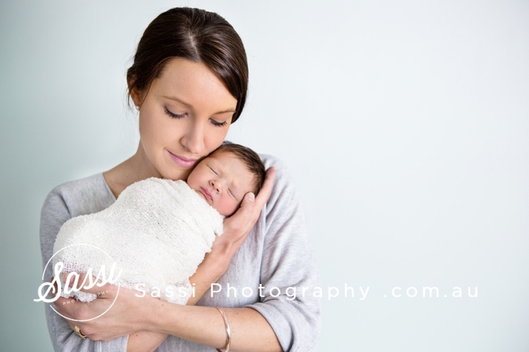 Mother and Newborn Photography